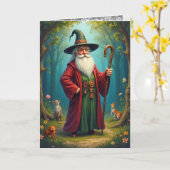 Wise WIzard 2 (引用符入り) カード (黄色い花)