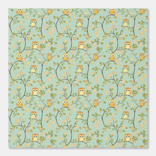 Wise Young Owl,  壁紙 (正面)