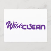 WiseClean – ポストカード (正面)
