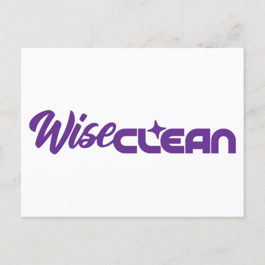 WiseClean – ポストカード (正面)