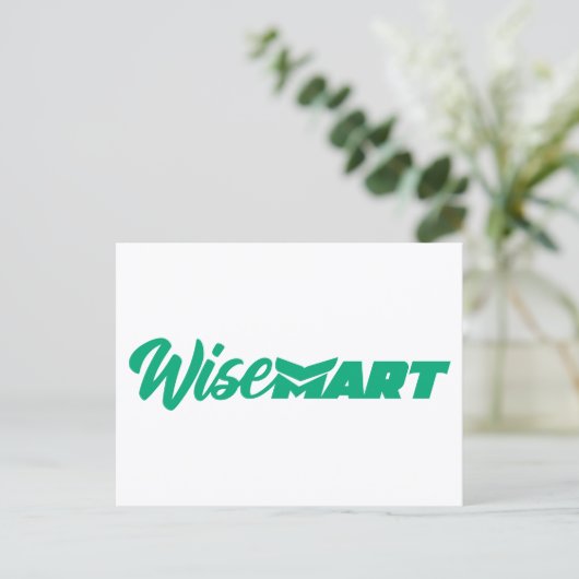 WiseMart – はがき (スタンド正面)