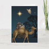 Wisemen and the Star of Bethlehem Greeting Card カード (正面)