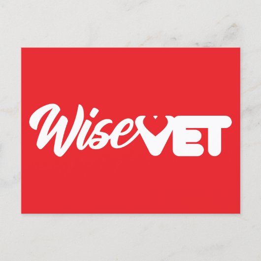 WiseVet – ポストカード (正面)