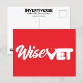 WiseVet – ポストカード (正面/裏面)