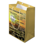 WISHミディアム抱き枕by詩人Adiela Akoo ミディアムペーパーバッグ (正面アングル)