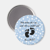 Wish Blueキスで始カスタムまる マグネット (正面/裏面)