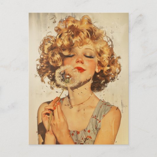 Wish Dandelionを作成 ポストカード (正面)