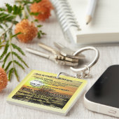 WISH Keychain by Adiela Akoo キーホルダー (正面右)