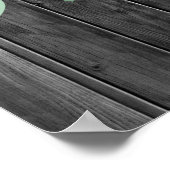 Wish Tree - 200 Leaf Guest Book Alternative Poster ポスター (角)