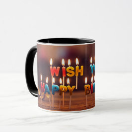 WISH YOUハッピーバースデー マグカップ