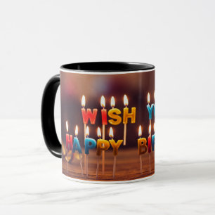 WISH YOUハッピーバースデー マグカップ