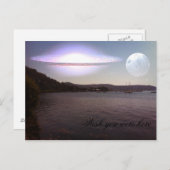 Wish you hawkesbury川がある場所 ポストカード (正面/裏面)