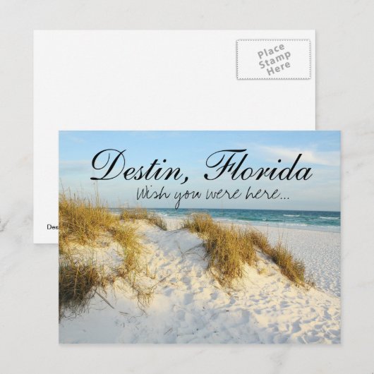 Wish you here - Destin, Florida ポストカード (正面/裏面)
