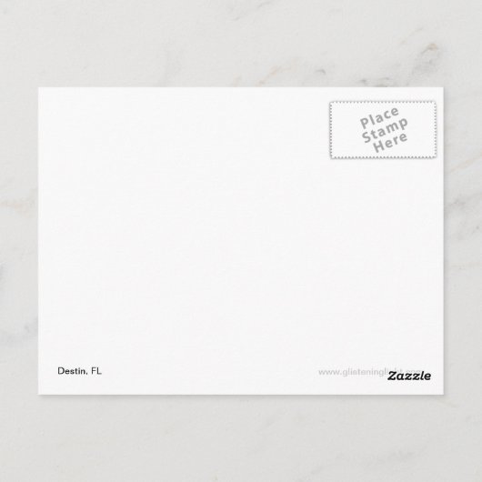 Wish you here - Destin, Florida ポストカード (裏面)