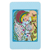 Wish You Peace_Flexible Magnet 6" x 4" マグネット (縦)