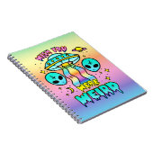 Wish You Was -風変わりエイリアン ノートブック (右側)