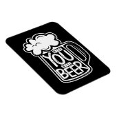 Wish You Was Beerタイポグラフィ マグネット (右側)