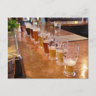 Wish you was Beerポストカード ポストカード