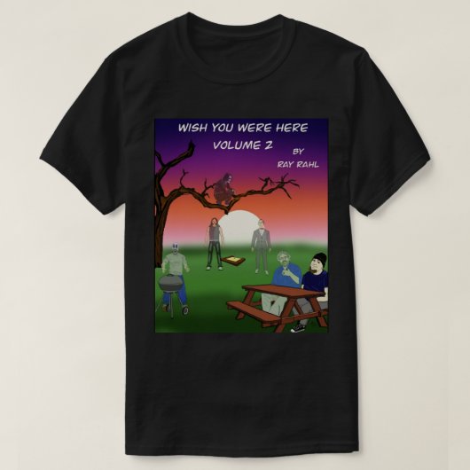 Wish You Were 2 Here Dark Tシャツ (デザイン正面)