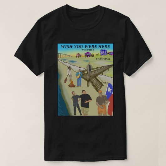 Wish You Were 3 Here Dark Tシャツ (デザイン正面)