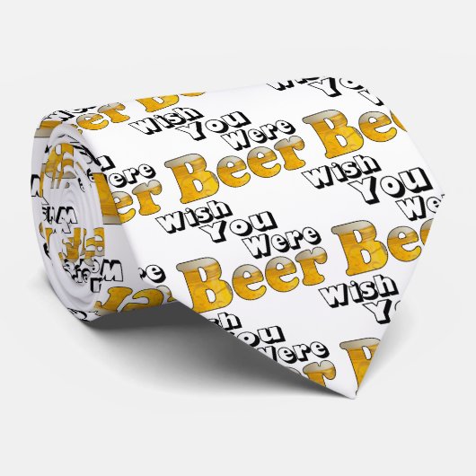 Wish You Were Beer ネクタイ (ロール)