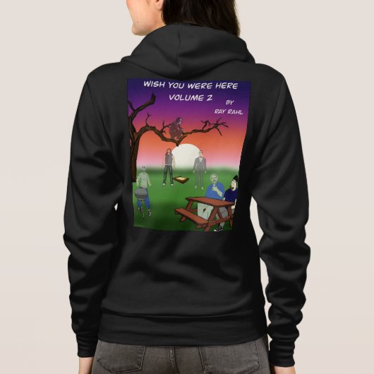 Wish You Were Here 2 Zip-up パーカ (裏面)