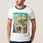 Wish You Were Here 3 Ringer T-Shirt Tシャツ (正面)