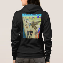 Wish You Were Here 3 Zip-up パーカ