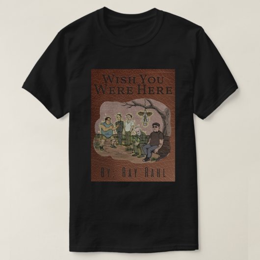 Wish You Were Here Dark Tシャツ (デザイン正面)
