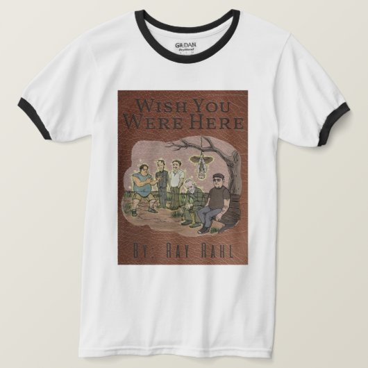 Wish You Were Here Ringer T-Shirt Tシャツ (デザイン正面)