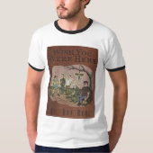 Wish You Were Here Ringer T-Shirt Tシャツ (正面)