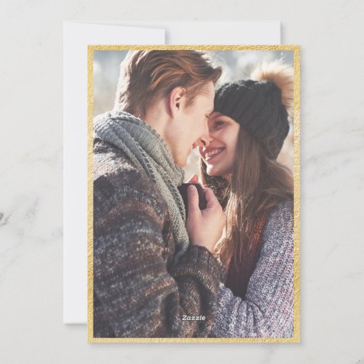 Wishesの印刷メッセージ写真コラージュ シーズンカード (裏面)