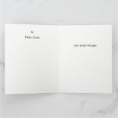 Wishes 最高の Optician Retierment Card カード (内部)