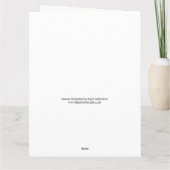 Wishes 最高の Optician Retierment Card カード (裏面)