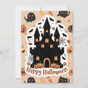 Wishes Custom Happy Halloween シーズンカード