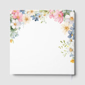 Wishes for Baby! Wildflower, Baby Shower ゲストブック (裏面)