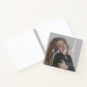 Wishes for Grad Script Photo Overlayゲストブック ノートブック (内部)