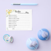 Wishes for to be Mrs. Lemons&Musees Shower Card (す チラシ (シングル)