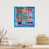 WishHuntによる生感動的活のポスター ポスター (キッチン)