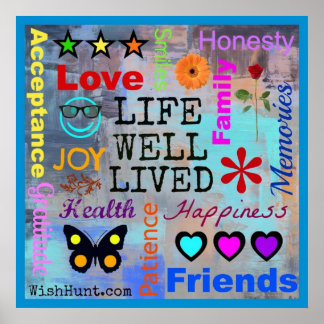 WishHuntによる生感動的活のポスター ポスター