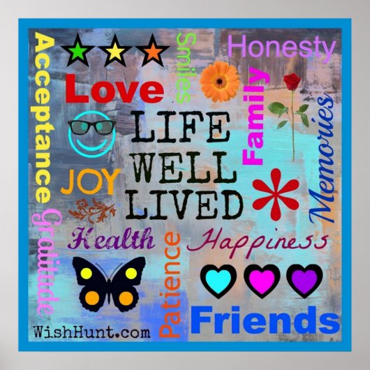 WishHuntによる生感動的活のポスター ポスター (正面)