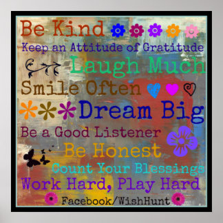 WishHuntやる気を起こさせるポスター24インチx 24インチ ポスター