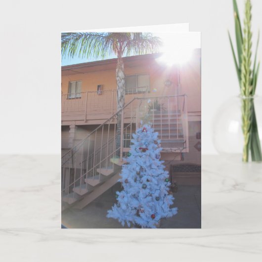 Wishin You A Warm Christmas シーズンカード (正面)