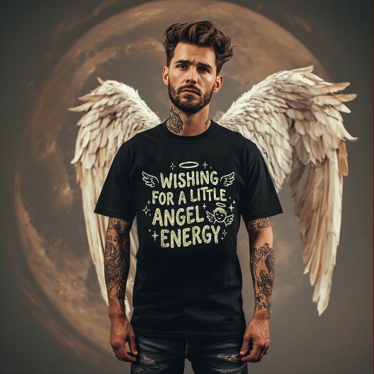 Wishing For a Little Angel Energy, Cute Angel Tシャツ