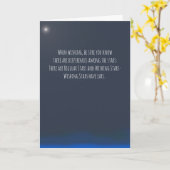 Wishing on stars カード (黄色い花)