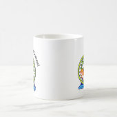 Wishing Retirement Hamster コーヒーマグカップ (中央)