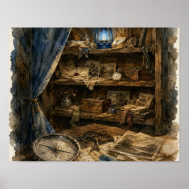 Wishing Shelf of Roadstand Hollow, Plate RH-WC-001 ポスター