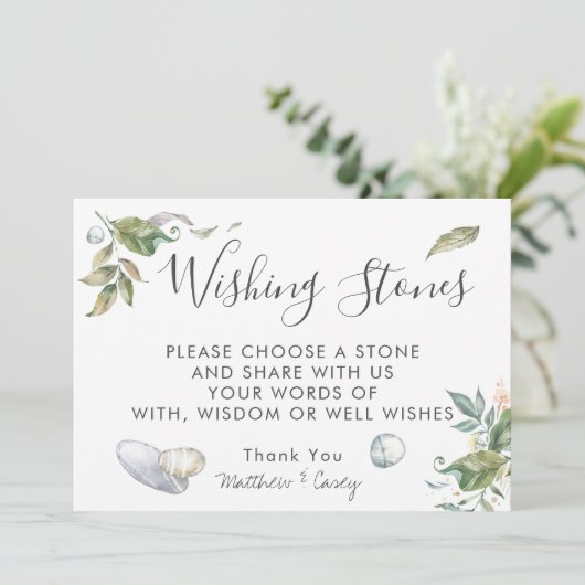 Wishing Stones 結婚's Guestbook Sign (スタンド正面)