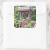 Wishing Wellステッカー スクエアシール (バッグ)