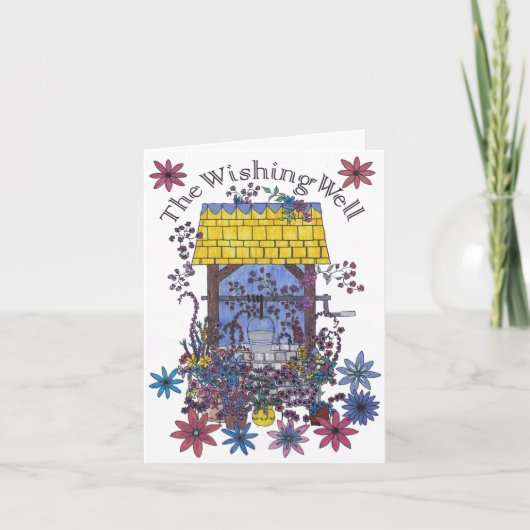 Wishing Well 2 - Get Well Card カード (正面)